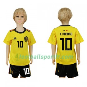 Tenue Belgique Hazard 10 Enfant Exterieur Coupe du monde 2018 Maillot de Foot